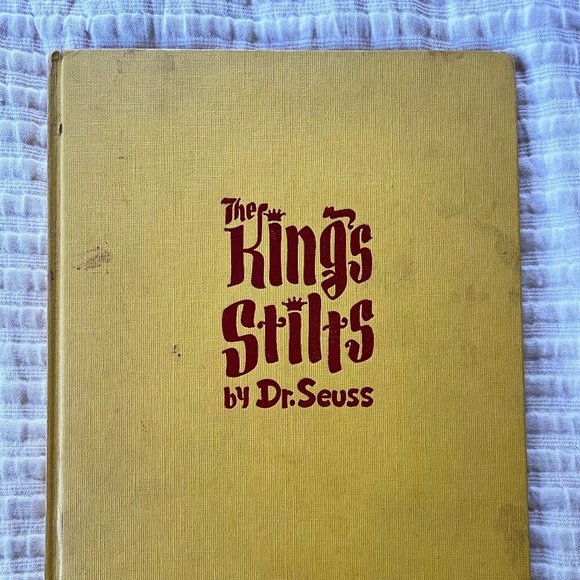 Dr. Seuss | Other | The Kings Stilts By Dr Seuss 939 Vintage Book ...